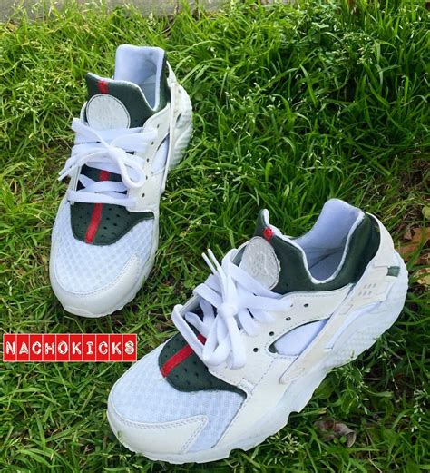 huarache gucci nike|gucci nike shoes huarache.